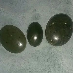These are real jade pieces